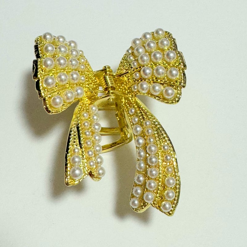 リボン型 ヘアクリップ | Fleur Jewel