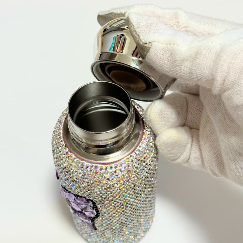 ラインストーンのウォーターボトル | Fleur Jewel