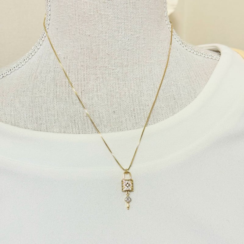 鍵モチーフ ネックレス | Fleur Jewel