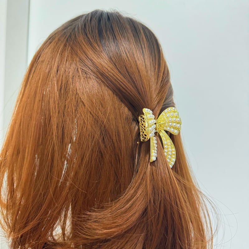 リボン型 ヘアクリップ | Fleur Jewel