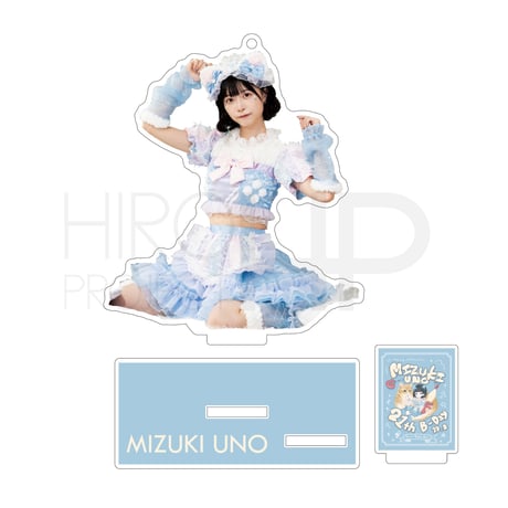 【Plumelt】深月羽乃 生誕衣装アクリルスタンドキーホルダー