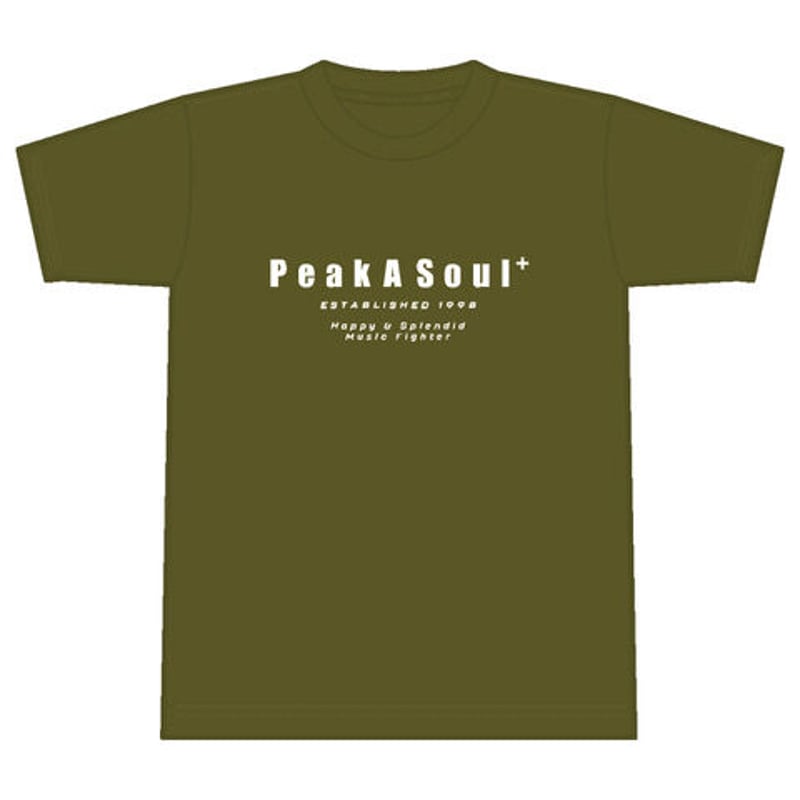 アパレル】Peak A Soul+オフィシャルTシャツ 色:オリーブ