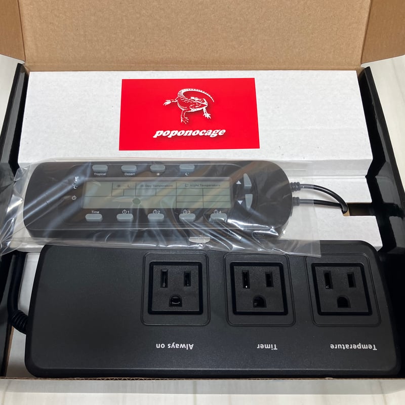 高性能イージーサーモスタットタイマーコントローラー | ポポのケージ