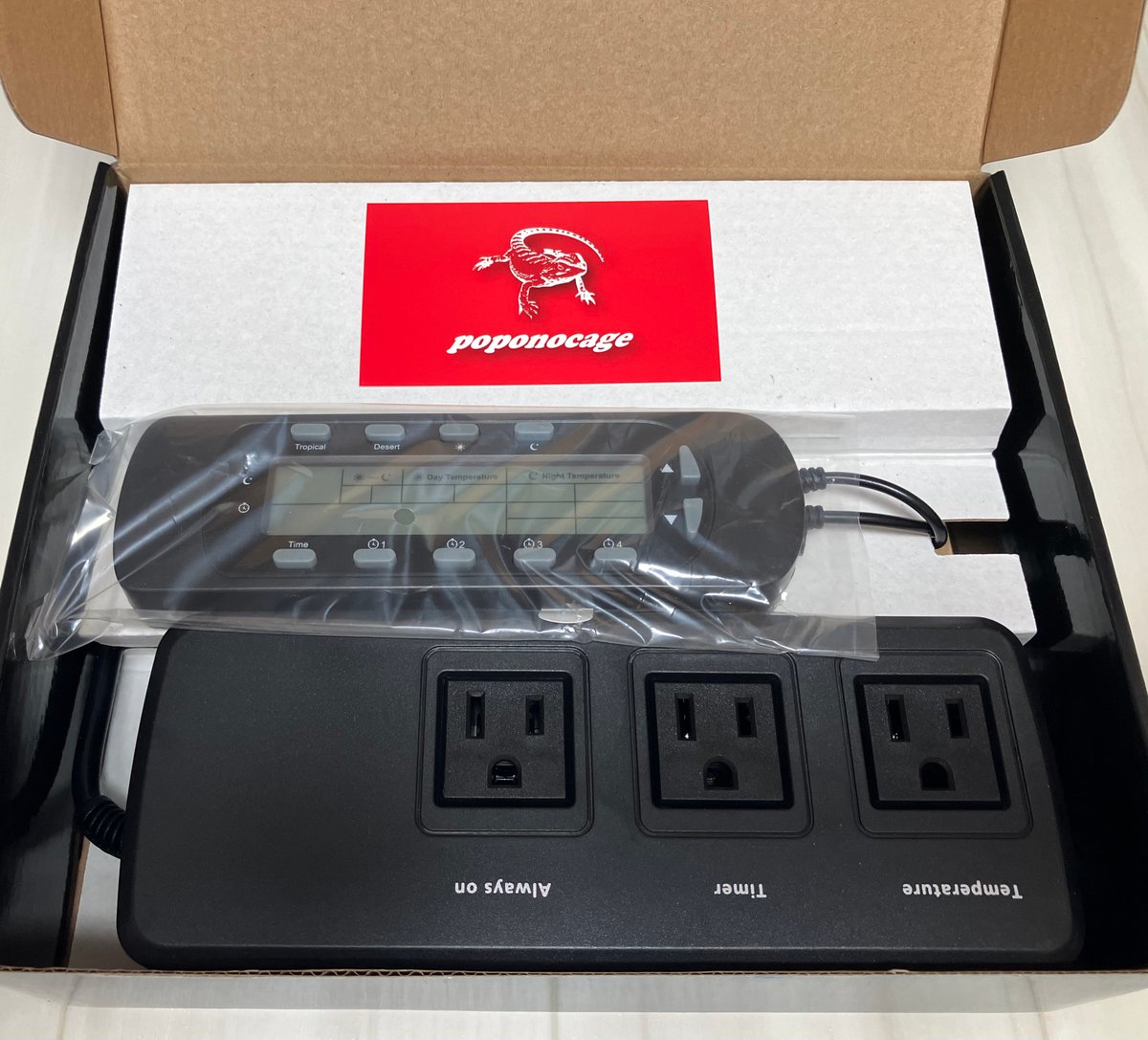 高性能イージーサーモスタットタイマーコントローラー | ポポのケージ
