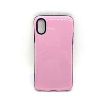 【iPhoneXS/X ケース】COLORS(ピンク)