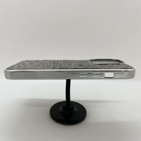 【iPhone14 Pro Max ケース】Diamond TPU(シルバー)
