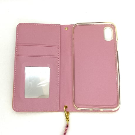 【iPhoneXS/X ケース】Ribbon Charm Case(イエロー)