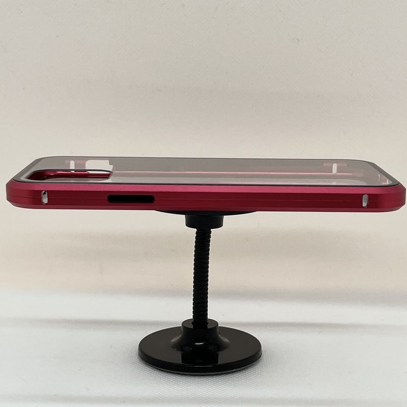 iPhone11 128GB レッドSIMフリー　ケース、保護ガラス付 iPhone11 Pro ケース】360度ガラスケース(レッド) | COCO