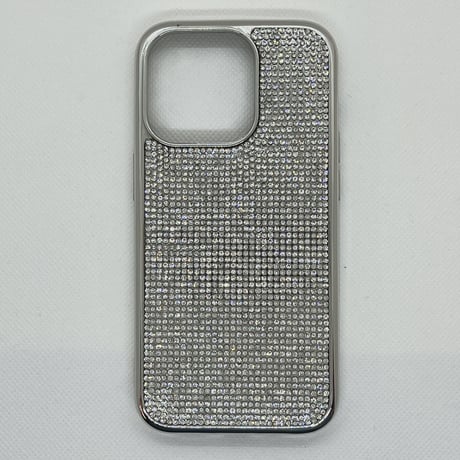 【iPhone14 Pro Max ケース】Diamond TPU(シルバー)