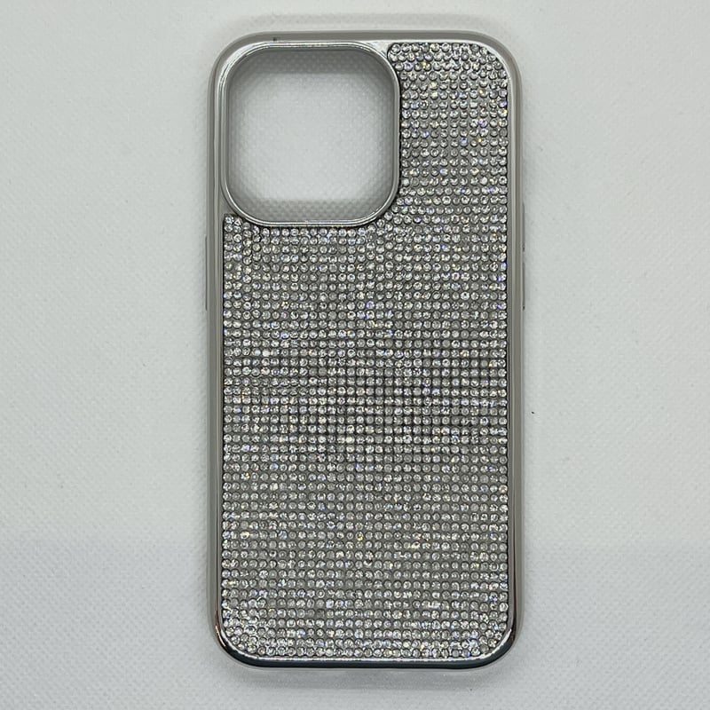 iPhone12 mini ケース】Diamond TPU(シルバー) | COCO