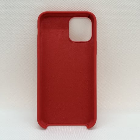 【iPhone11 Pro ケース】シリコンケース(オレンジ)