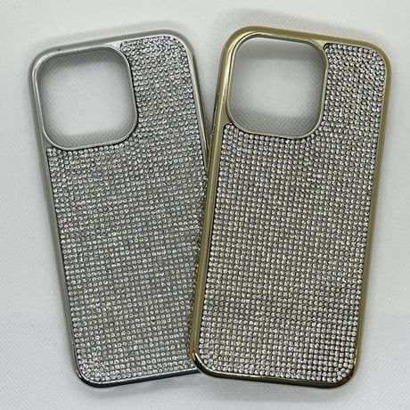 【iPhone14 Pro Max ケース】Diamond TPU(シルバー)