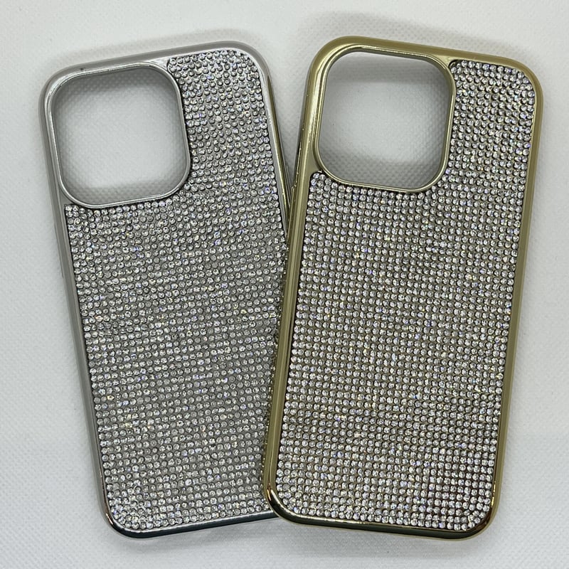 iPhone13 Pro ケース】Diamond TPU(シルバー) | COCO