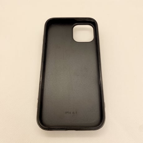 【iPhone12 Pro ケース】スナップカードケース(ブラック)