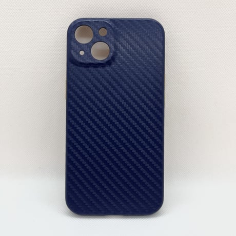 【iPhone13 Pro Max ケース】PUレザースラッシュ(ネイビー)