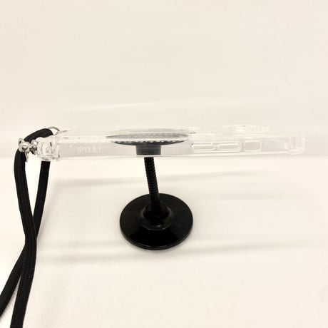 【iPhone12 Pro ケース】ショルダーカードクリアケース