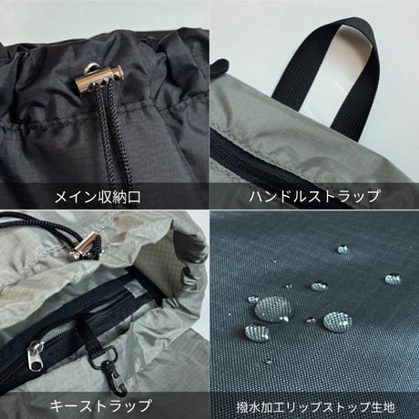 SLINGPACK スリングバッグ＆パックパックの2WAY！パッカブルなデイバッグ