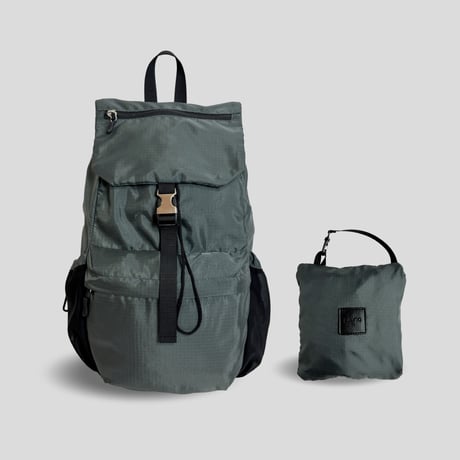 SLINGPACK スリングバッグ＆パックパックの2WAY！パッカブルなデイバッグ