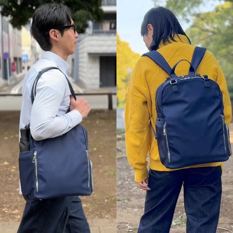 ROOF2 リュックとトートの2WAY多機能バッグ