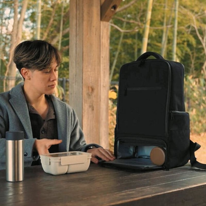 ぴ*く様 piùno(piuno、ピューノ) / UNSTRA X / ブラック Amazon.co.jp: [piuno] 2階建て構造で「保冷保温」もできる多