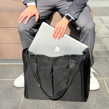 TANT16 スマホも書類も探さない！大容量なのに驚きの持ちやすさ！多機能3WAYトートバッグ