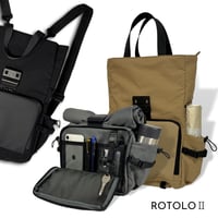 ROTOLOⅡ ロールトップ4WAYバッグ