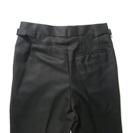 Fumiya Hirano THE TROUSERS × BOWER ROEBUCK ／ フミヤヒラノザトラウザーズ × バウアーローバック　トラウザーズ 日本製 パンツ REGENT