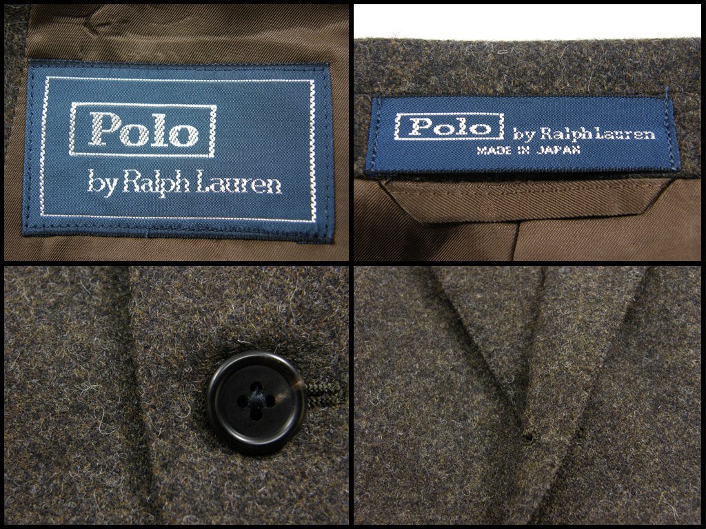 Ralph Lauren ／ ラルフローレン サキソニー ジャケット 日本製 ウール