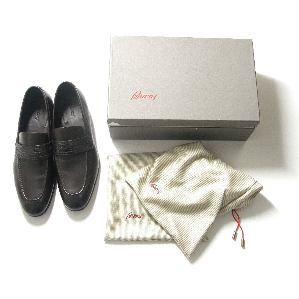 Brioni ／ ブリオーニ レザーシューズ イタリア製 本革 革 レザー 革靴