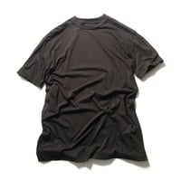 POSTELEGANT ／ ポステレガント　ライトコットン Tシャツ 日本製 ブラウン ｜ オールシーズン　（No.370949）