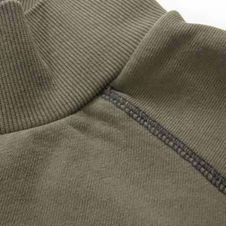 LUCEBER × JOURNAL STANDARD ／ ルースバー × ジャーナルスタンダード　モックネック スウェット COMMAND トレーナー フランス軍 コマンドセーター カーキ ｜ 秋冬