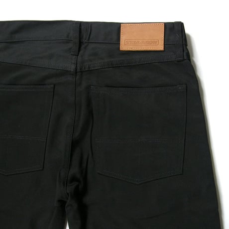TELLASON × TANNER GOODS ／ テラソン × タナーグッズ　日本製 10oz コットンサテン パンツ アメリカ製 ANKARA ブラック ｜ オールシーズン