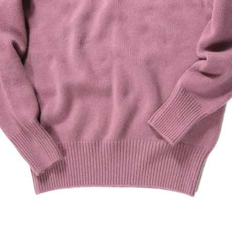 Rencontrant × SHIPS ／ レンコントラント × シップス　カシミヤ タートルネックニット 日本製 ピンク ｜ 秋冬　（No.370716）