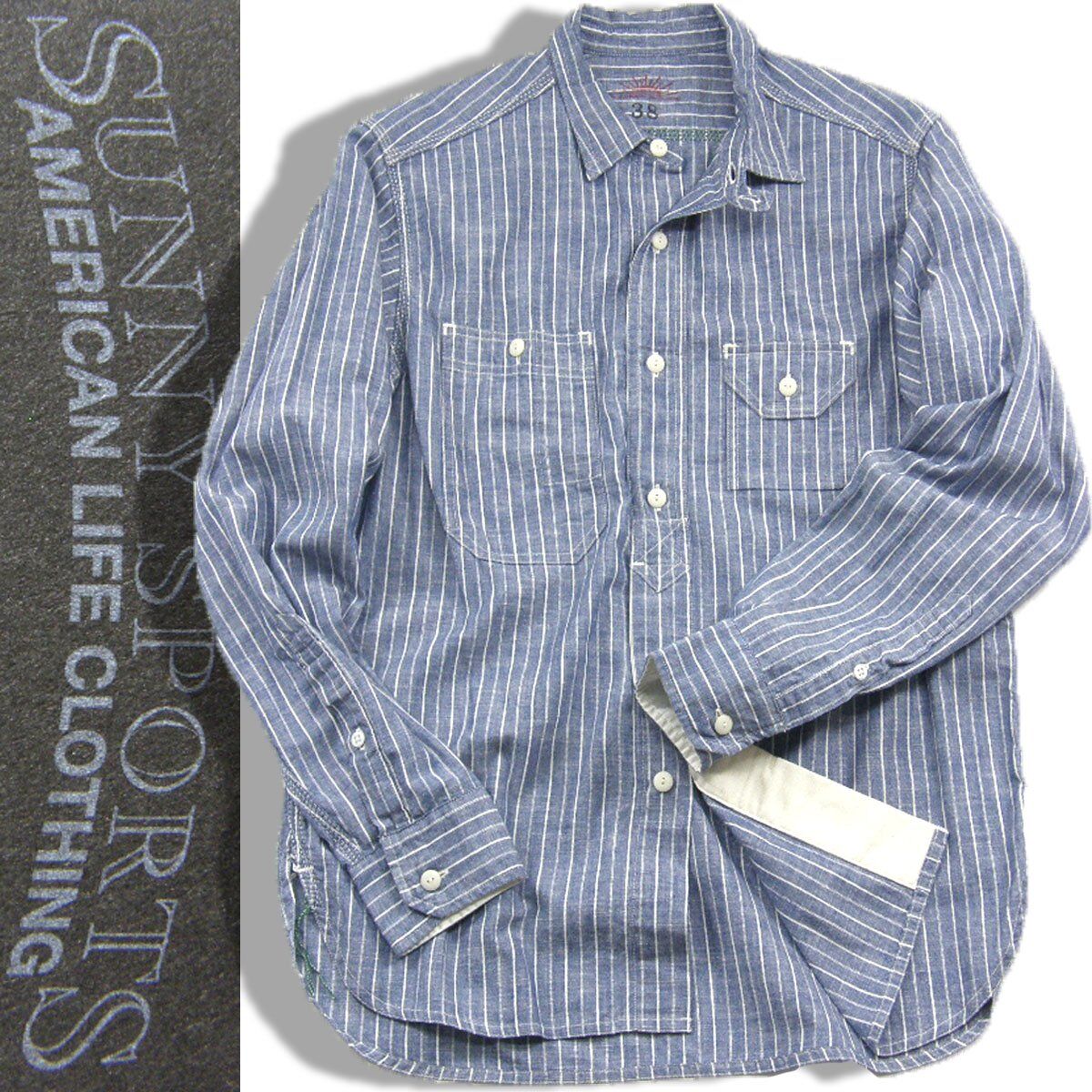 美品 sunny sports シャンブレージャケット サニースポーツ fit=scale-down,w=1200