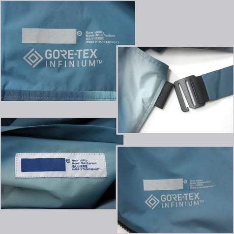 AFFXWRKS × GORE-TEX INFINIUM ／ アフィックスワークス × ゴアテックス　軽量 防風 透湿 ジャケット バッグ ハーフジップ プルオーバー アウター ｜ 秋冬　360215