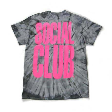 ANTI SOCIAL SOCIAL CLUB ／ アンチソーシャルソーシャルクラブ　タイダイ Tシャツ USA製 ブラック ピンク ASSC ｜ オールシーズン