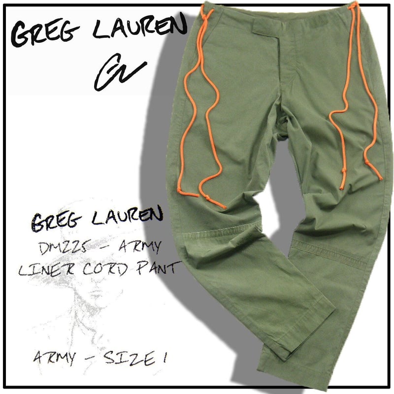 Greg Lauren ／ グレッグローレン ヴィンテージ加工 パンツ