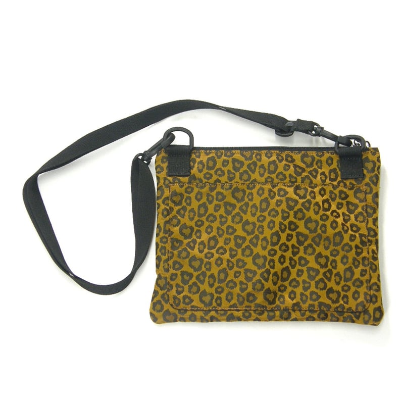 シュッとしてる　サコッシュ　ヒョウ柄　コーデュラ　CORDURA レオパード シュッとしてる サコッシュ ヒョウ柄 コーデュラ CORDURA レオパード