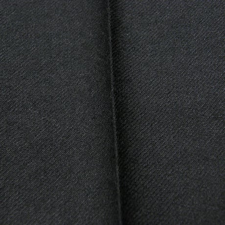 LANVIN COLLECTION ／ ランバン コレクション　ウール サキソニー トラウザーズ 日本製 スラックスパンツ ブラック ｜ 秋冬　（No.280169）