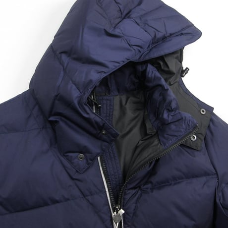 KENT&CURWEN × Canadian Colonial Down ／ ケントアンドカーウェン × カナディアンコロニアルダウン　希少 ダウンジャケット フード付き ネイビー ｜ 秋冬