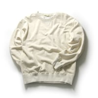 Stead ／ ステッド　ダブルVガゼット 吊り裏毛 スウェット 日本製トレーナー J.S.Homestead 生成 ｜ 春 秋冬　（No.360669）