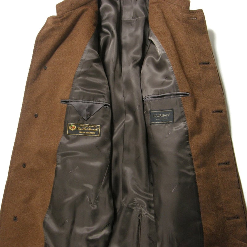 D'URBAN × Loro Piana ／ ダーバン × ロロピアーナ カシミヤ ステンカラ