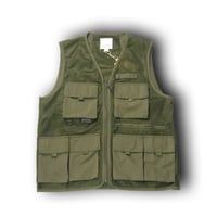 GRAMICCI ／ グラミチ　フィッシングベスト GONE FISHING VEST メッシュベスト グリーン ｜ オールシーズン