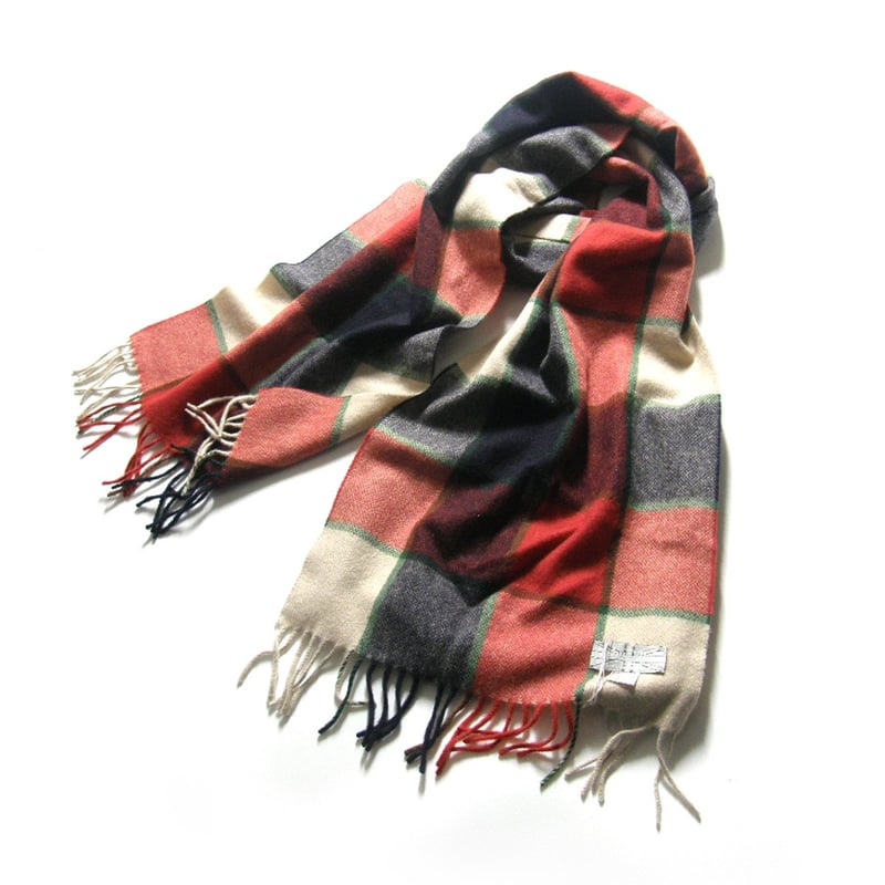 Joshua Ellis ／ ジョシュアエリス カシミヤマフラー イングランド製