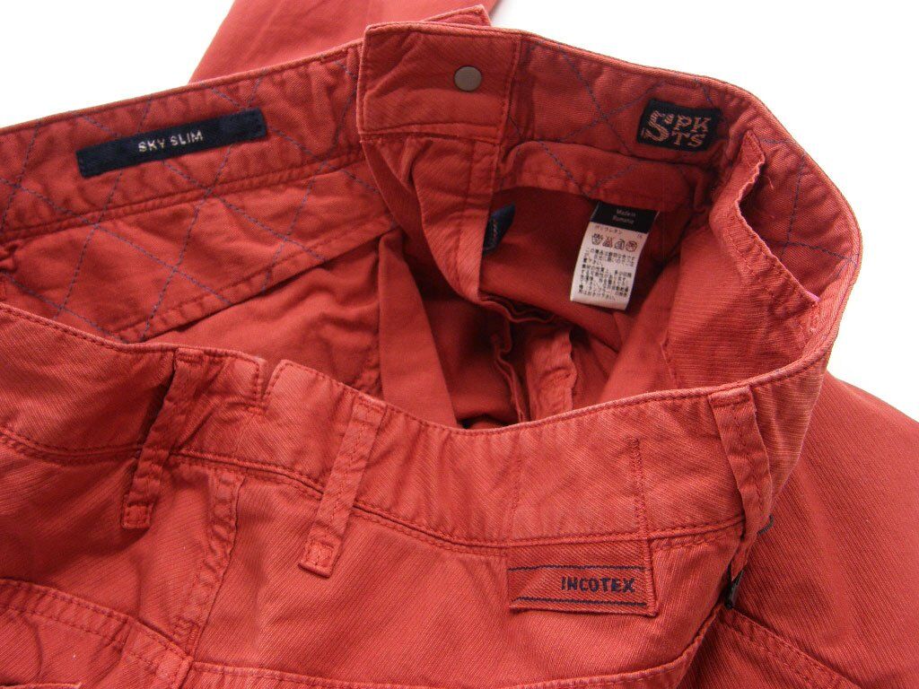 美品 INCOTEX パンツ アイスコットン SLIM FIT ルーマニア 52 美品 INCOTEX パンツ アイスコットン SLIM FIT ルーマニア 52
