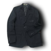 new balance golf ／ ニューバランスゴルフ　ストレッチ ジャケット リフレクター タスランストレッチ 通気 ゴルフジャケット ゴルフウェア ニューバランス ブラック ｜ 春 秋冬