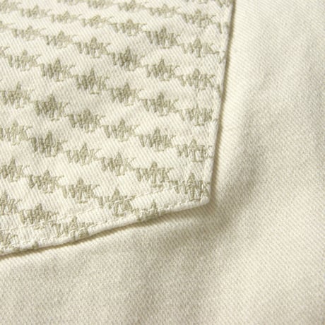 WALK in PARIS ／ ウォークインパリス　デニム パンツ ポルトガル製 ジーンズ ジーパン アイボリー ｜ オールシーズン　（No.370236）