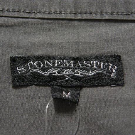 STONEMASTER ／ ストーンマスター × ジャーナルスタンダード　ピグメントダイ ハーフジップ プルオーバー ベンチレーション チャコール ｜ 秋冬　（No.360163）