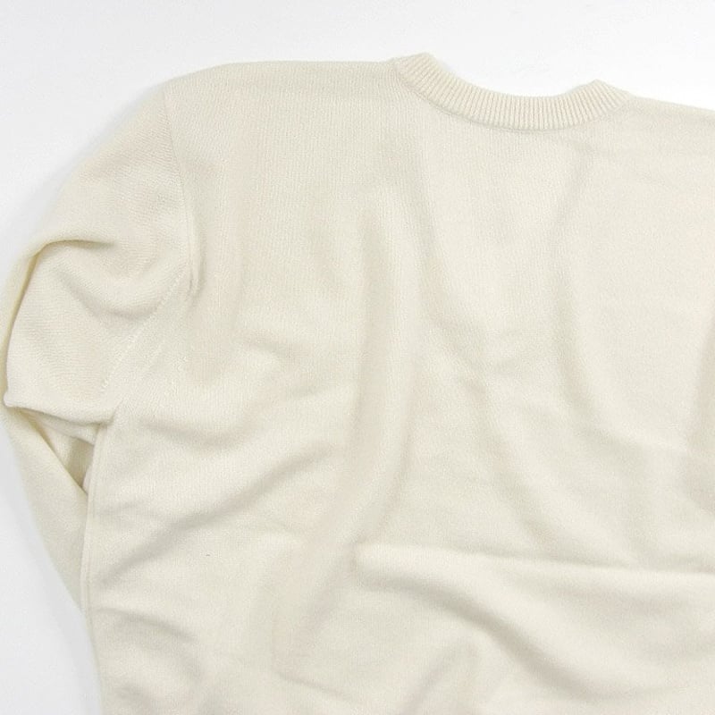 Olde H ＆ Daughter カシミヤニット white smoke Olde H ＆ Daughter カシミヤニット white smoke - メルカリ