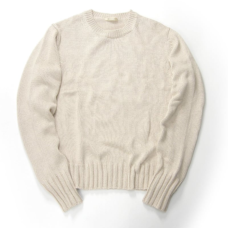 L'ECHOPPE × HEUGN / レショップ × ユーゲン コットン ニット L'ECHOPPE × HEUGN / レショップ × ユーゲン コットン ニット